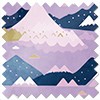 Serene Summit, Amethyst - Twist&Fit Roman Blind